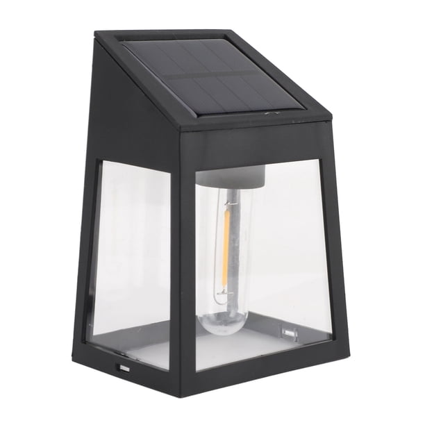 Luz Solar De Pared Para Jardín, LED Decorativa De Seguridad, Alto Brillo, Inducción Automática, Impermeable, Luz De Pared Solar Para Exteriores Para Porche