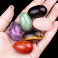thumbnail image 6 of AUDeals Polished Stone Egg for Easter Day, Crystal Eggs Handmade Tiny Decorative Collectible Figurine for Boy, Girl, Party Favor Craft, and Home Decoration, 6 of 7