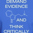 thumbnail image 3 of CafePress - Demand Evidence And Think Critically Dark T Shirt - Men's Classic Graphic Cotton T-Shirt, 3 of 4