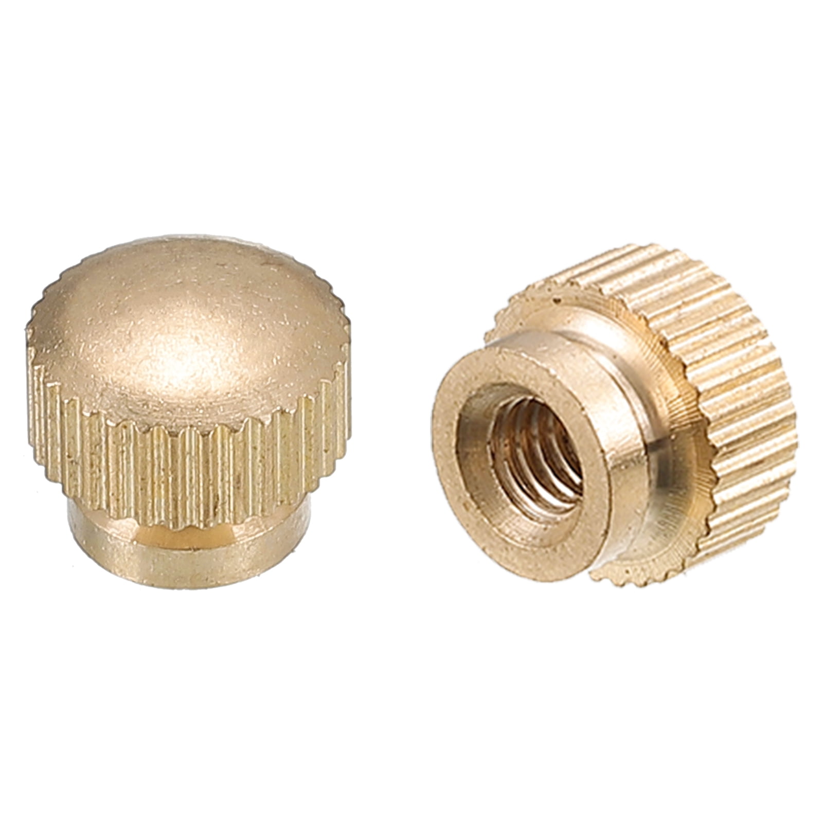 CNC Machining Custom Black Anodized Stainless Steel Knurled Thumb Nut