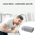 thumbnail image 3 of 3-Pack Dark Grey Hand Towels, 13.3"x29.5", 100% Cotton, High Absorbent, Machine Washable, 3 of 5