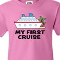 thumbnail image 4 of Inktastic My First Cruise with Cruise Ship and Palm Trees Youth T-Shirt, 4 of 5