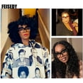 thumbnail image 3 of FEISEDY Monture de Lunettes Carrée Surdimensionnée Lunettes Femmes B2475, 3 of 6
