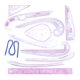 thumbnail image 2 of Reg Métrica Francesa Pieza Herramientas de Costura de Plástico, Reg de Medida para Coser Suministros de Costura, 11 Esti Sunnimix Regla métrica de curva francesa, 2 of 8