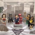 thumbnail image 2 of Figura de acción original de la Liga de la Justicia de DC de Fondjoy, Superman, Batman, Wonder Woman, Black Adam, modelo para ensamblar, juguete, regalo de cumpleaños para niños, 2 of 4