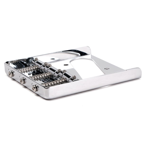 Wosthever Puente de sillín de guitarra eléctrica, componente de instrumento musical, accesorios de reemplazo de ajuste modificado, rodillo de cuerda fijo Accesorios para instrumentos musicales Wosthever OD025919-00