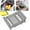 Gray, variant on Adjustable Over-the-Sink Colander, Stainless Steel Expandable Dish Drying Rack, Heavy Duty Fruit & Veggie Strainer, Rustproof Kitchen Organizer