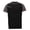 A-Black371, variant on Bibifish Mens T-Shirts Slim Fit Raglan Sleeve Color Block Tshirts Summer Athletic Quick Dry Short Sleeve Tee Tops
