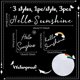 thumbnail image 2 of 3 pegatinas de espejo "Hola Sol", calcomanía de espejo con afirmación positiva y cita motivacional para baño, dormitorio, sala de estar, ventana de coche, espejo retrovisor., 2 of 5