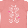 thumbnail image 4 of Inktastic Biking Bicycle Silhouette Girls Toddler T-Shirt, 4 of 5