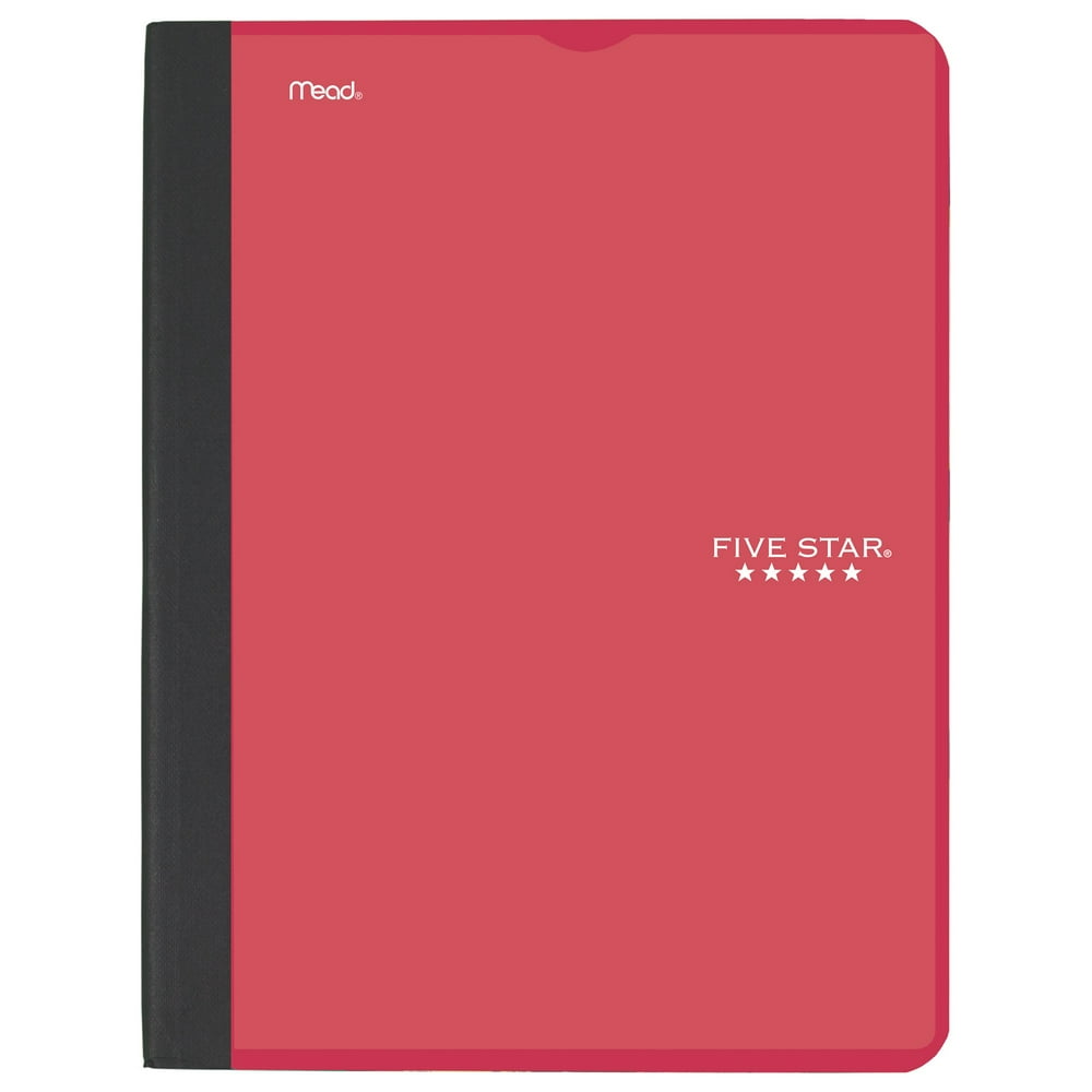 Five Star Customizable Interactive Composition Book 1 Subject College