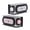 White, variant on CROSSDESIGN LED Trailer Steel Box Kit Fit for Trailer/Truck W/ 6" Oval Tail Light & 2" Marker Lamp