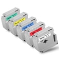 thumbnail image 6 of 5 Pcak Compatible M Tape Replacement for Brother P Touch M-K231 M-K431 M-K531 M-K631 M-K731 12mm Label Tape,White/Clear/Red/Blue/Yellow/Green, 6 of 8