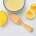 thumbnail image 4 of Tnarru Lemon Juicer Hardwood Squeezer Juice Handmade Hand Pressure for Restaurant, 4 of 7