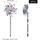 thumbnail image 2 of Molino de viento Jardín al aire libre 8 piezas Repelente de pájaros antipájaros Disuasivo reflectante Veleta giratoria para proteger el huerto Aargent Silver 24 * 40 cm 89K90026, 2 of 5
