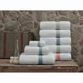 thumbnail image 2 of Enchante Home Unique Turkish Cotton 4 pcs Hand Towels - Blue, 2 of 5