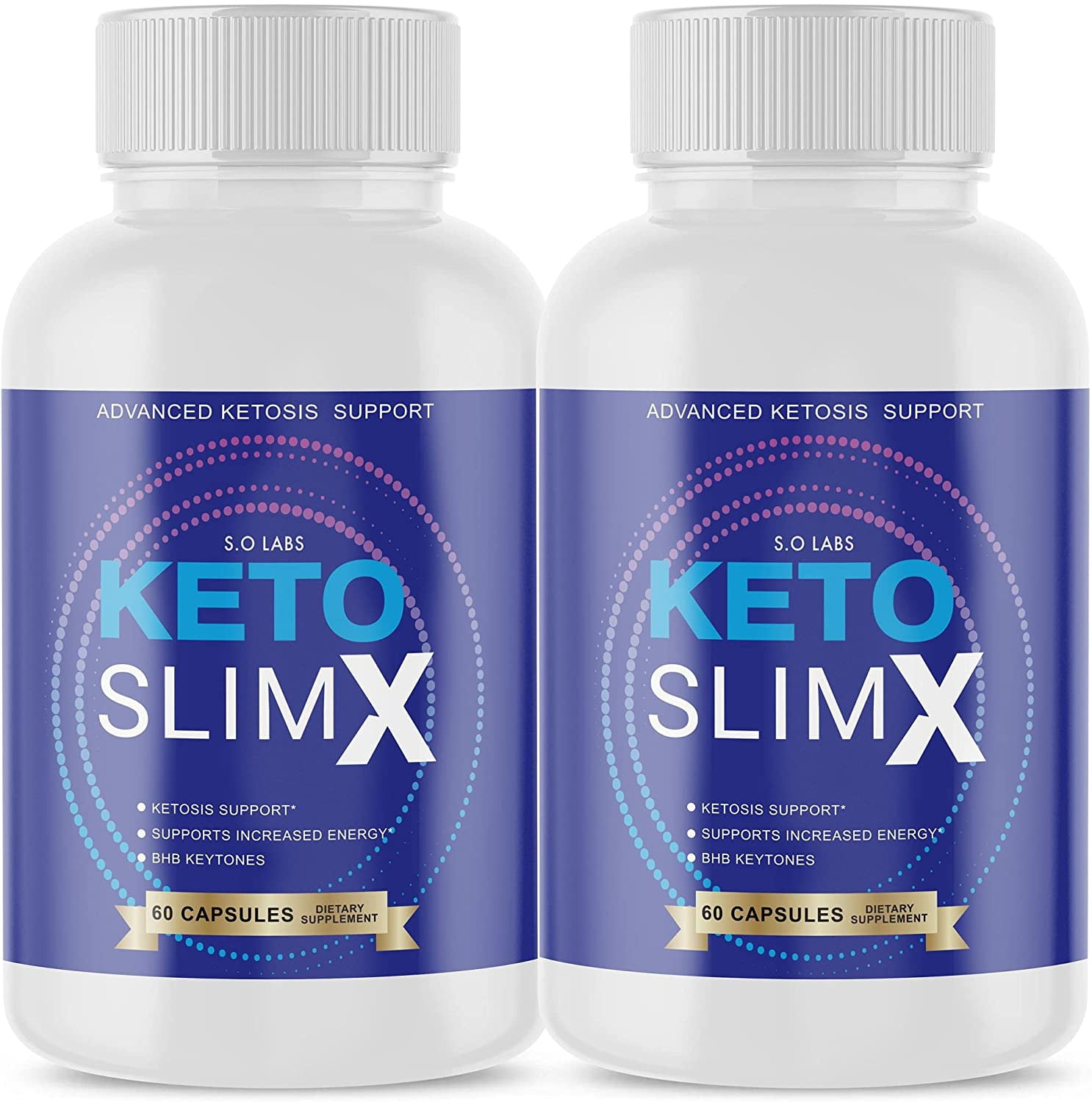 (2 Pack) Keto Slim X Pills Advanced Weight Management Supplement BHB