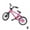 Pink, variant on Tech Deck Finger Bike Bicycle Toys Boys Kids Children Wheel BMX Model Toy Hot N7