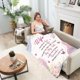 thumbnail image 2 of LHSHID to My Daughter Blanket Daughter Gifts from Dad Daughter Birthday Gifts Ideas Lion Birthday Gifts for Daughter Christmas Graduation Soft Cozy Flannel Throw Blanket 60"x80", 2 of 8
