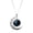 Aquarius, variant on 12 Constellation Half Moon Zodiac Sign Astrology Horoscope Pendant Necklace