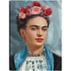 thumbnail image 1 of Cuadro Decorativo - Retrato de Kahlo I Jr  Impresión en canvas, estrechado., 1 of 1