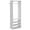 White, variant on Easy Track Ph34 25-1/8" Wide Closet Organizer System - Truffle
