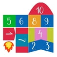 thumbnail image 1 of Rongfmy Children Games Hopscotch Jump Wall Sticker B B, 1 of 9