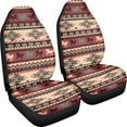 thumbnail image 2 of Yuyamidu Red Car Seat Covers Full Set of 2 Southwest Aztec Horse Vehicle Front Seats Covers Stretchy Washable Car Accessories Bucket Seat Cover, 2 of 6