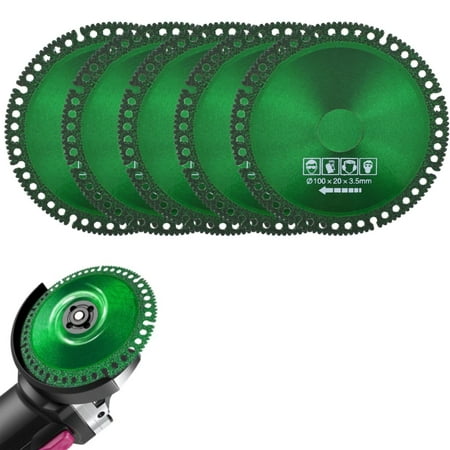 

GuaLeg Indestructible Disc For Grinder New Composite Multifunctional Cutting Saw Indestructible Disc Cut Everything In Seconds 4 Inch Ultra Thin Cutting For Angle Grinder