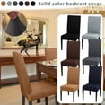 thumbnail image 2 of 2 Pack Chair Covers for Dining Room, One-piece chair cover Removable Washable or Restaurant Hotel Ceremony, 2 of 4