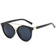 thumbnail image 4 of Unisex Square Classic Cat Eye Sunglasses Cateye Sunglasses Y954, 4 of 5