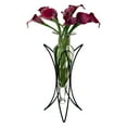 thumbnail image 3 of Danya B Amphora Vase with Half Moon Metal Stand, 3 of 3
