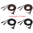 thumbnail image 2 of Apooke 1.2m Earphone Wire forATH-SR9 ES770H ES750 ESW950 ESW990H Headset Replaced Wire Audio Line Lightweight Cable, 2 of 12
