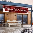 thumbnail image 5 of Hiroekza Christmas Banners Christmas Banners Background Banners Happy Parties Christmas Decorations Atmospheres Decorations Festive Yard Flags, 5 of 7