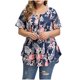 thumbnail image 2 of Blusa Informal de Manga Corta con Estampado Talla Grande para Mujer Fiudx, 2 of 6