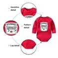 thumbnail image 3 of AOUYOA Baby Twins Bodysuit Ketchup Mustard Unisex Boy Girl Romper(7-9 months), 3 of 3