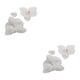 thumbnail image 2 of Wosthever 50 Uds. Cabezas de orquídeas artificiales elegantes de seda para un aspecto sofisticado pétalos de orquídeas artificiales blanco blanco 2Conjunto, 2 of 6