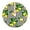 Bandage, variant on Rateoe Lemons on Striped Pattern Christmas Tree Skirt with Ties , Christmas Tree Decorations, Farmhouse Christmas Decor Xmas Holiday Decorations-30"