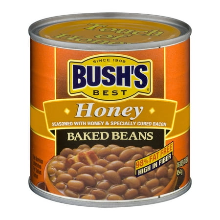 beans baked honey bush 16oz touch oz