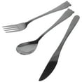 thumbnail image 2 of 3pcs Kids Animal Themed Tableware Cartoon Style Cutlery Set Easy Grip Flatware, 2 of 8