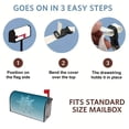 thumbnail image 4 of Maytalsory 2118in Size Durable Oxford Mailbox Cover For Home Garden Decor EASY TO ASSEMBLE Letter Box Cover YTYH2309068 1Set, 4 of 6