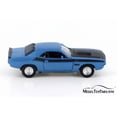 thumbnail image 2 of 1970 Dodge Challenger T/A, Blue w/ Black - Welly 43663D - 4.5" Diecast Model Toy Car (Brand New but NO BOX), 2 of 4