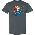 thumbnail image 3 of Inktastic Cute Christmas Unicorn with Cookies T-Shirt, 3 of 5