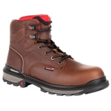 Rocky Rams Horn 6" Waterproof Work Boot For Men - Slip & Oil Resistant, Steel Toe (Check Listing)