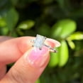 thumbnail image 6 of solitaire jewels 2.5CT Radiant Moissanite Solitaire Engagement Ring For Women, 10K Rose Gold, 6 of 8