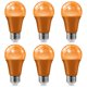 thumbnail image 1 of Bombilla Haraqi de 9 W, 120 V, E26, LED naranja, paquete de 6, 1 of 6