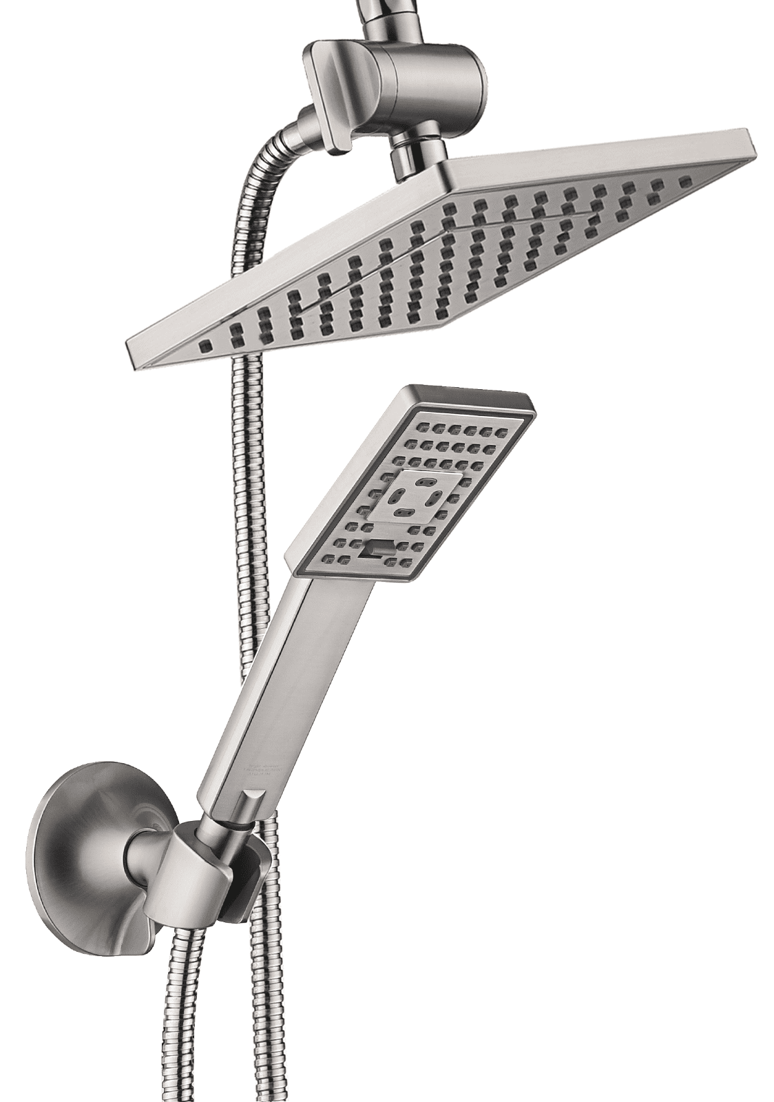 Hansgrohe Croma Shower Set & Toilet Paper Holder – Chrome Finish, Handheld & Rain Showerhead, Easy Install