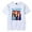 White-JA65773, variant on Kit Connor Men's and women's fashionable hip-hop singer casual ultra short sleeved T-shirt