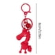 thumbnail image 5 of Llavero de caballo genial, bonito llavero de caballo de dibujos animados, llavero de metal con cascabel para mochilas, bolsos, regalo de Año Nuevo., 5 of 8