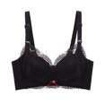 thumbnail image 2 of Bras for Women No Underwire Adjusting the chest shape Bras for Women Wirefree Comfortable Padded Push Up Thin Soft Back Smoothing Bra Bra for Plus Size Clearance for Women, 2 of 5